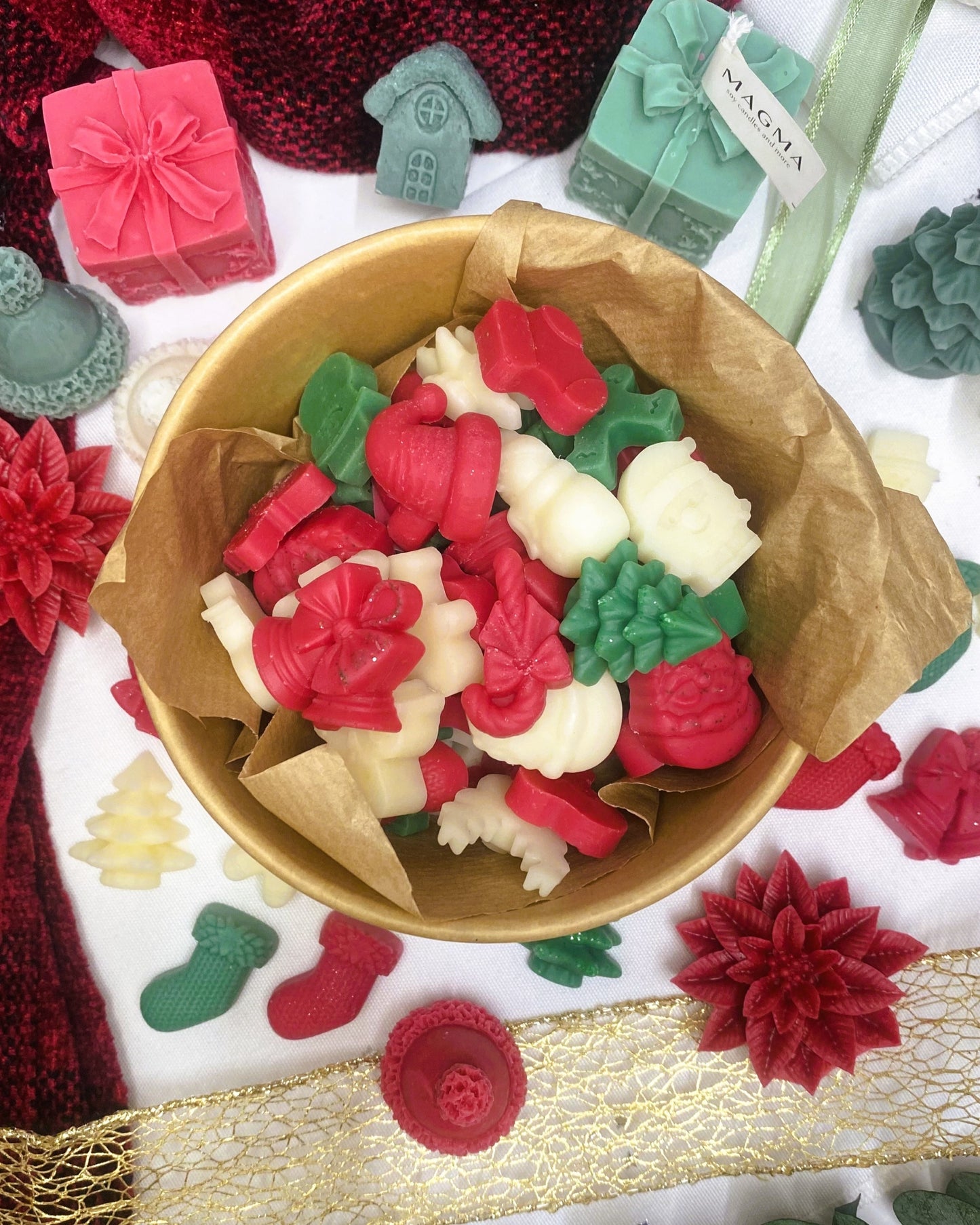 ✨ Χριστουγεννιάτικα Wax Melts | Μελομακάρονο