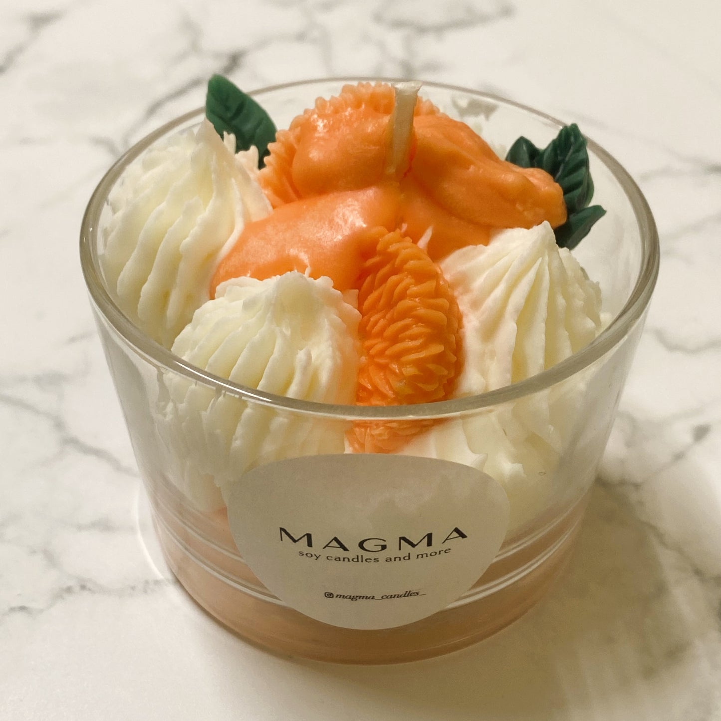 Αρωματικό Φυτικό Κερί Κρέμα Μανταρίνι